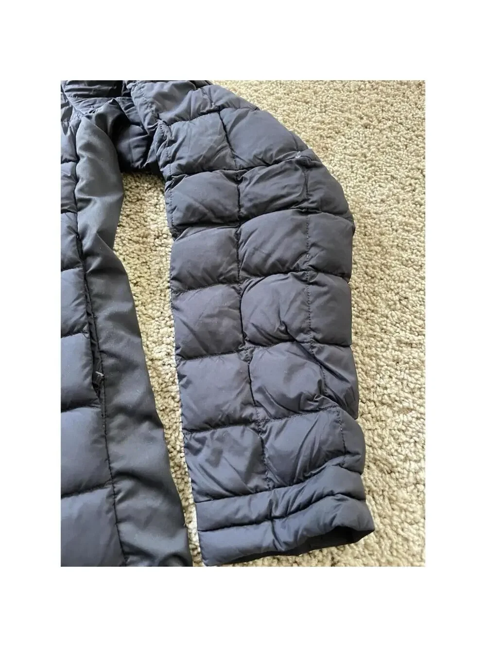 Arc'teryx Rico Shacket Down Quilted Lightweight Puffer Jacket Mens L Black EUC
